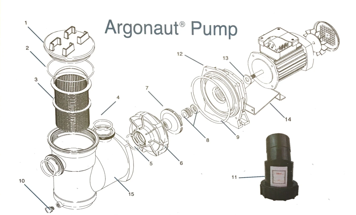 Argonaut Pump Parts