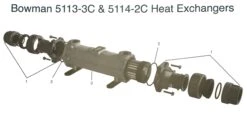 Bowman 5113-3C & 5114-2C Heat Exchangers