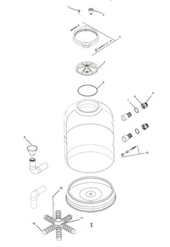 Endurance 20" - 30" Sand Filter Parts