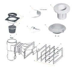 Plastica Skimmer Standard & Widemouth