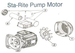 Sta-Rite Pump Motor Parts